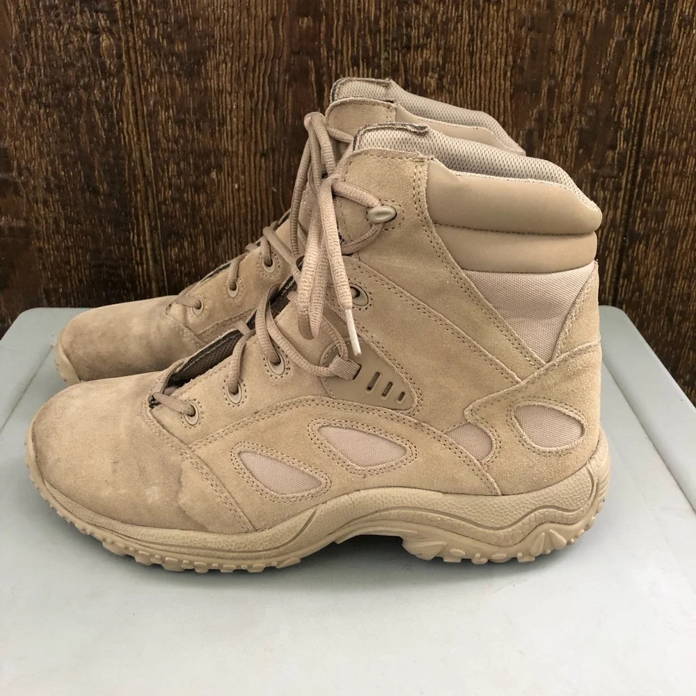 LA Police Gear Operator Boots in desert tan Men’s 12